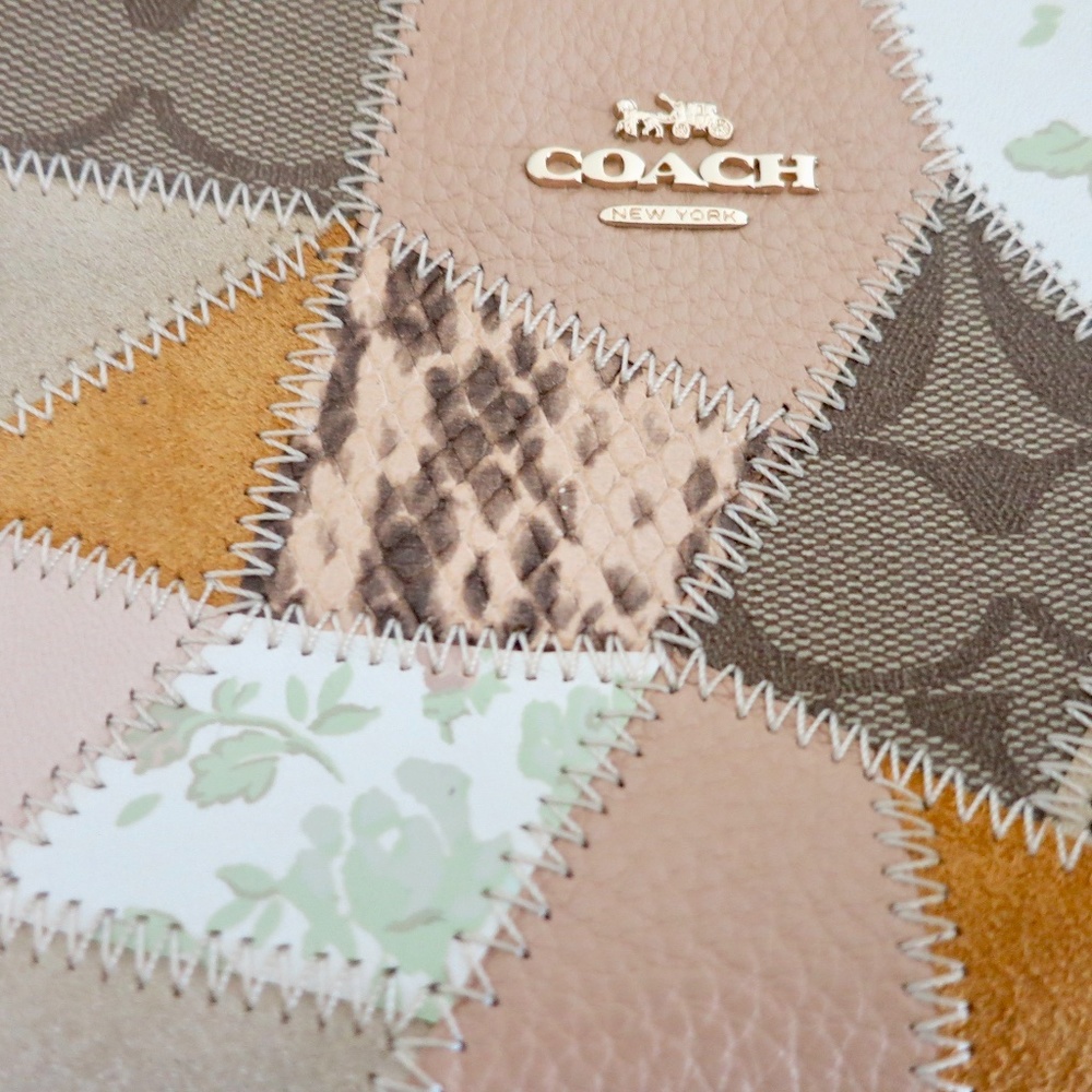 Coach Patchwork Wristlet - Picture 2 of 8